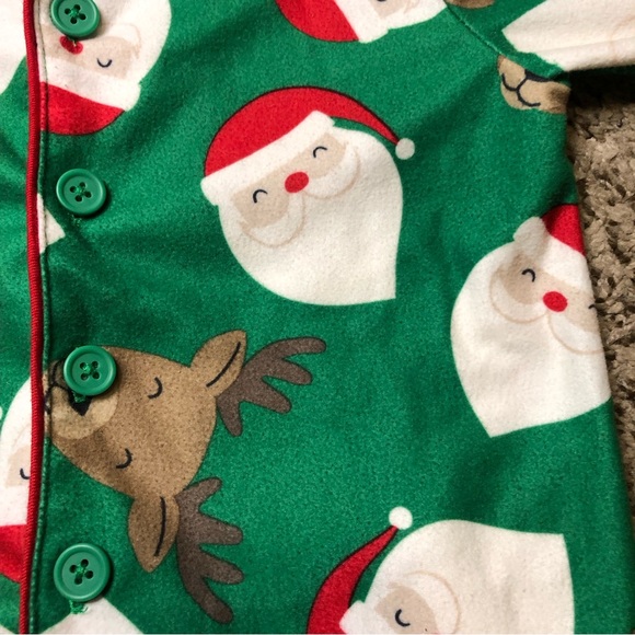 Baby Boys' Santa Coat Pajama Set - Just One You made by Carter's 18 Month - Picture 4 of 5